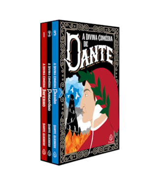 A DIVINA COMÉDIA - BOX COM 3 LIVROS