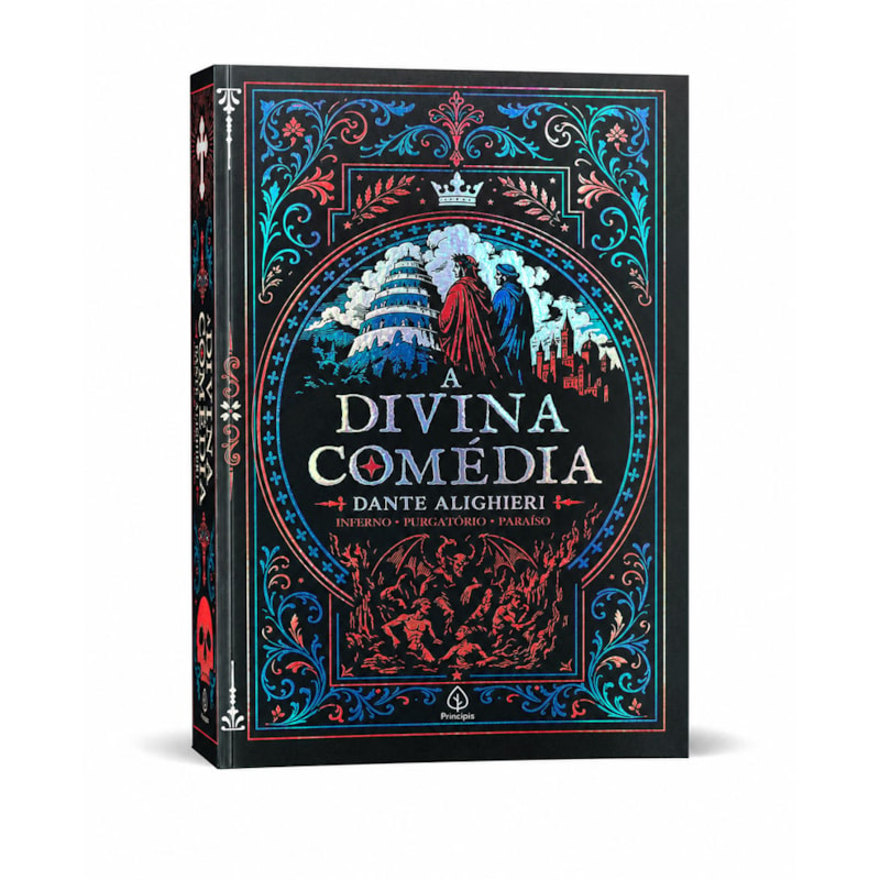 A DIVINA COMÉDIA - EDIÇÃO SUPREME - LIVRO CAPA DURA COM RELEVO