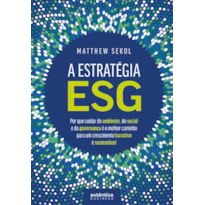 A ESTRATÉGIA ESG: POR QUE CUIDAR DO AMBIENTE, DO SOCIAL E DA GOVERNANÇA É O MELHOR CAMINHO PARA UM CRESCIMENTO LUCRATIVO E SUSTENTÁVEL