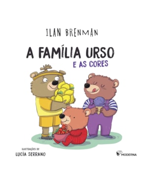 A família urso e as cores