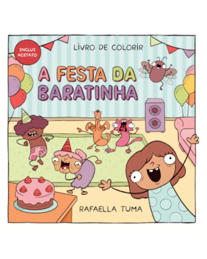 A FESTA DA BARATINHA - LIVRO DE COLORIR