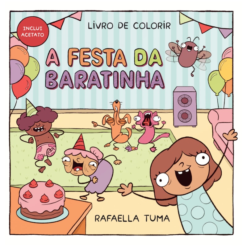A FESTA DA BARATINHA - LIVRO DE COLORIR
