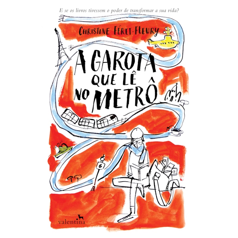 A GAROTA QUE LÊ NO METRÔ