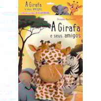 A girafa e seus amigos - Livro de história + Fantoche