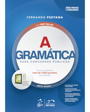 A GRAMÁTICA PARA CONCURSOS PÚBLICOS - 6ª EDIÇÃO 2026