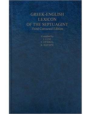 A GREEK-ENGLISH LEXICON OF THE SEPTUAGINT : THIRD CORRECTED EDITION