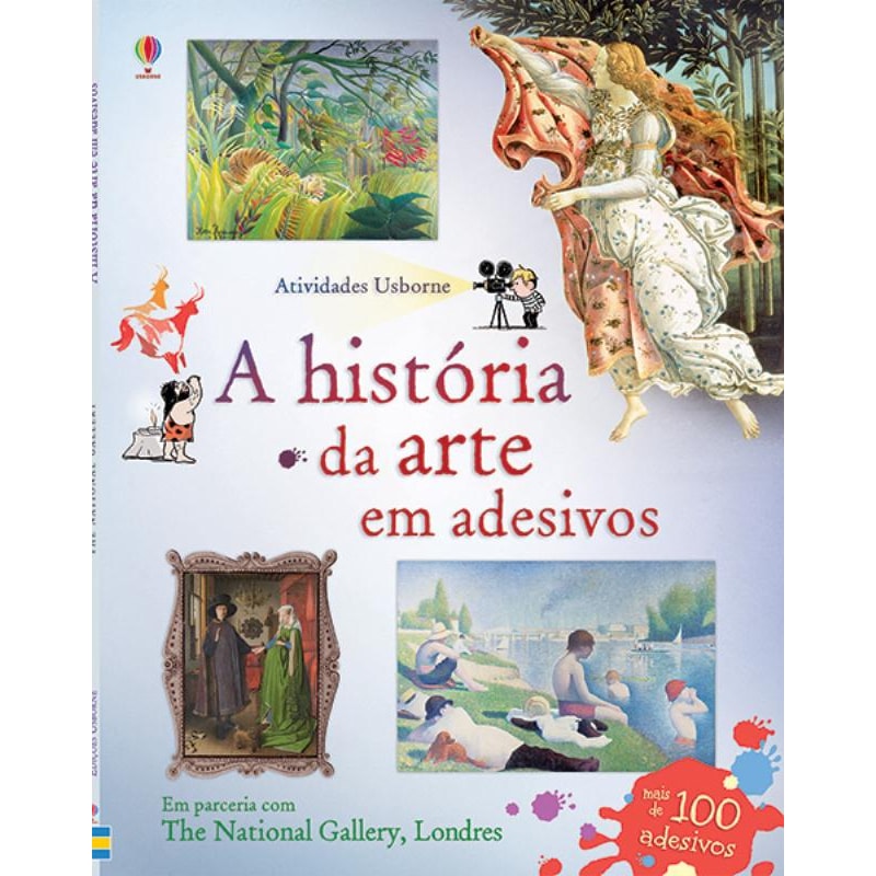 A HISTÓRIA DA ARTE EM ADESIVOS