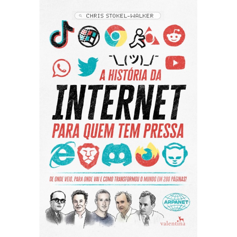 A HISTÓRIA DA INTERNET PARA QUEM TEM PRESSA: DE ONDE VEIO, PARA ONDE VAI E COMO TRANSFORMOU O MUNDO EM 200 PÁGINAS!