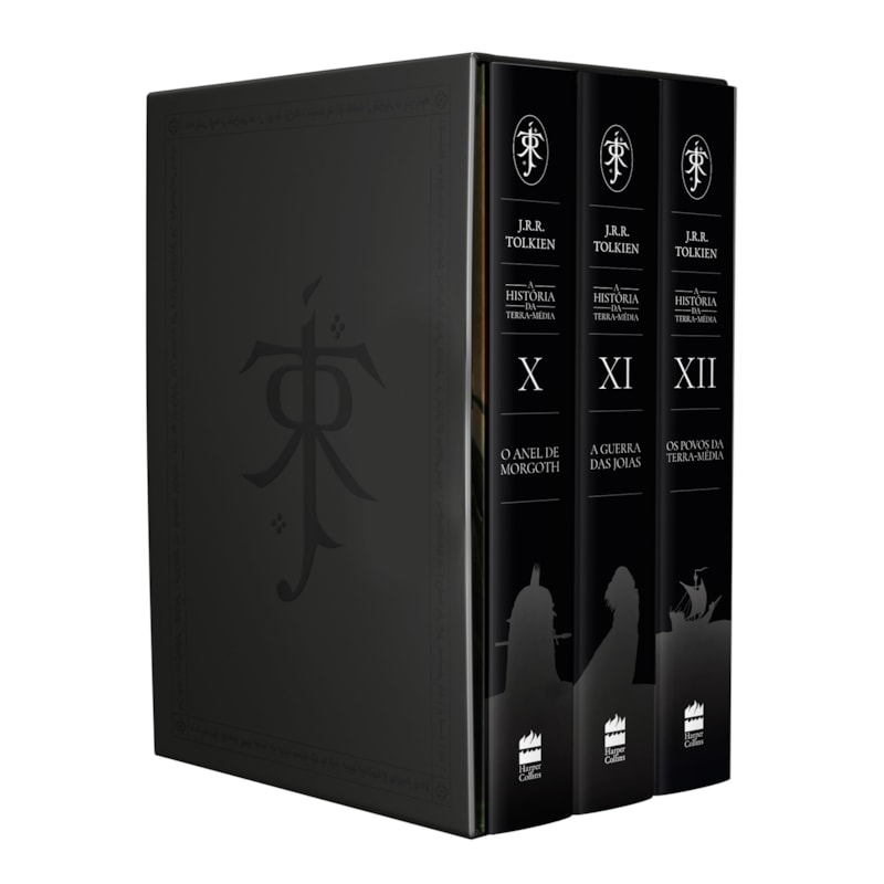 A HISTÓRIA DA TERRA-MÉDIA - BOX 4 (LIVROS 10 A 12)