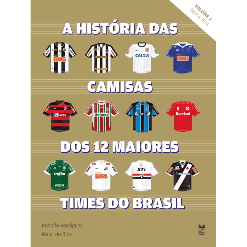 A HISTÓRIA DAS CAMISAS DOS 12 MAIORES TIMES DO BRASIL - VOL. 2