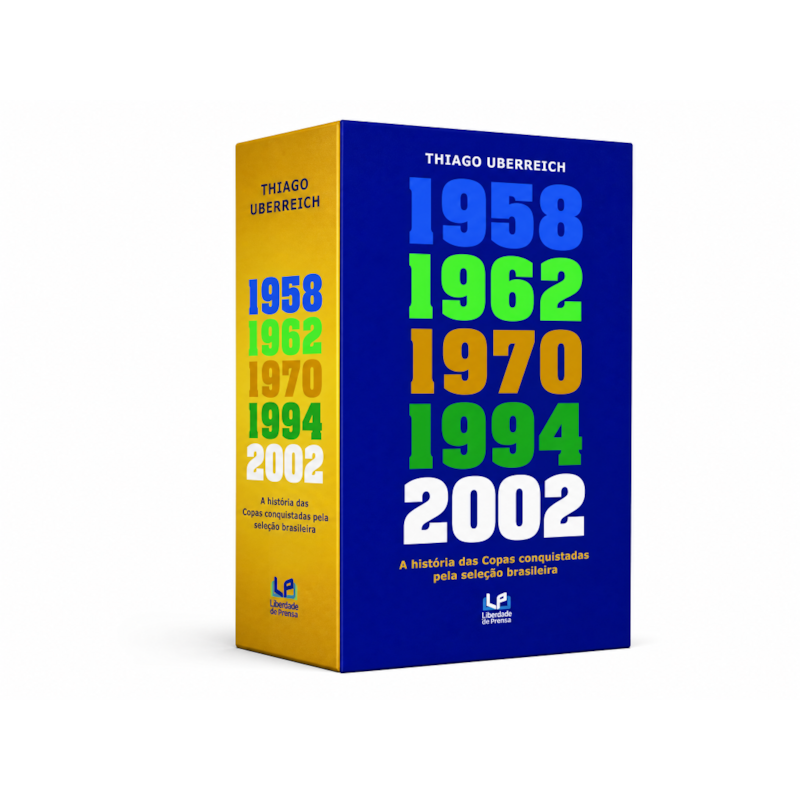 A HISTÓRIA DAS COPAS CONQUISTADAS PELA SELEÇÃO BRASILEIRA DE 1958,1962,1970,1994 E 2002