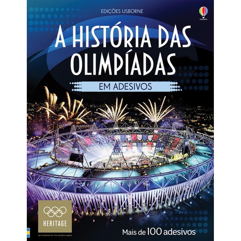 A HISTÓRIA DAS OLIMPÍADAS EM ADESIVOS