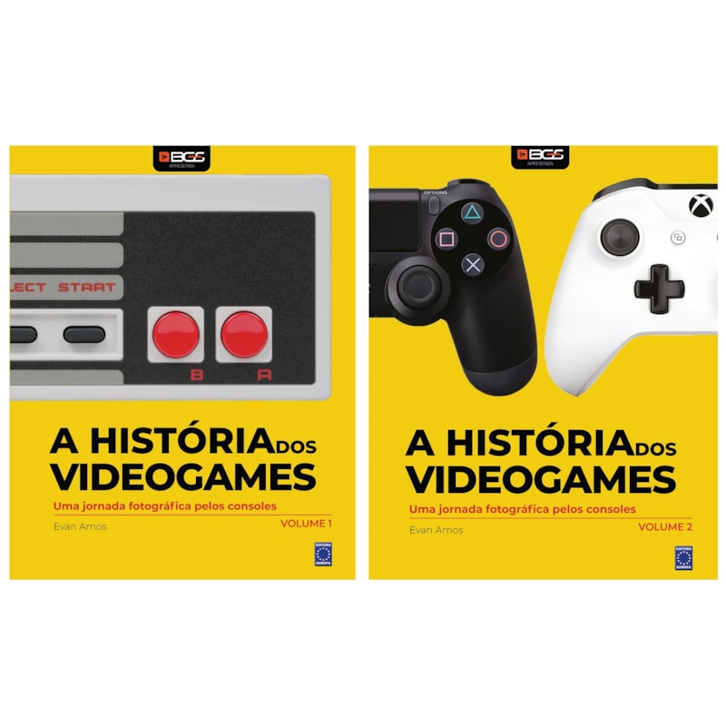 A HISTÓRIA DOS VIDEOGAMES (COLEÇÃO - 2 VOLUMES)