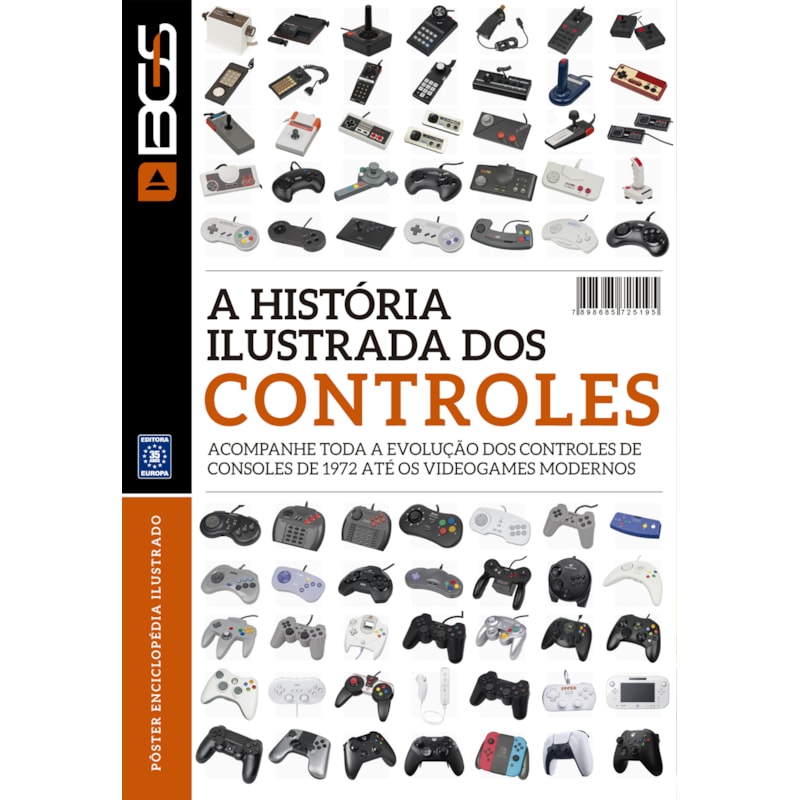 A HISTÓRIA ILUSTRADA DOS CONTROLES - SUPERPÔSTER BGS