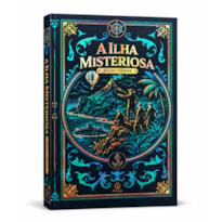 A ILHA MISTERIOSA EDIÇÃO SUPREME CAPA DURA COM ALTO RELEVO