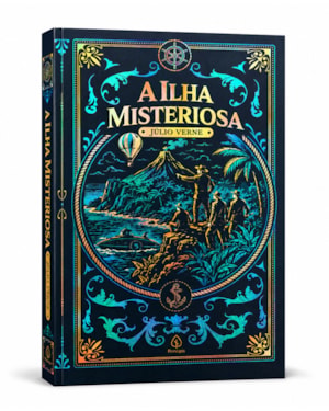 A ILHA MISTERIOSA EDIÇÃO SUPREME CAPA DURA COM ALTO RELEVO