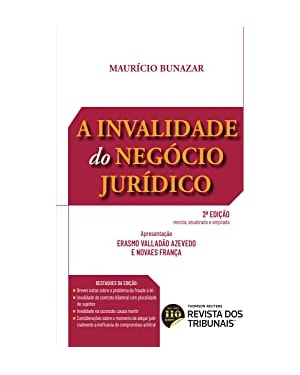 A INVALIDADE DO NEGÓCIO JURÍDICO