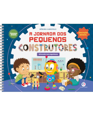 A JORNADA DOS PEQUENOS CONSTRUTORES - KIT COM LIVRO + JOGO DESPLUGADO