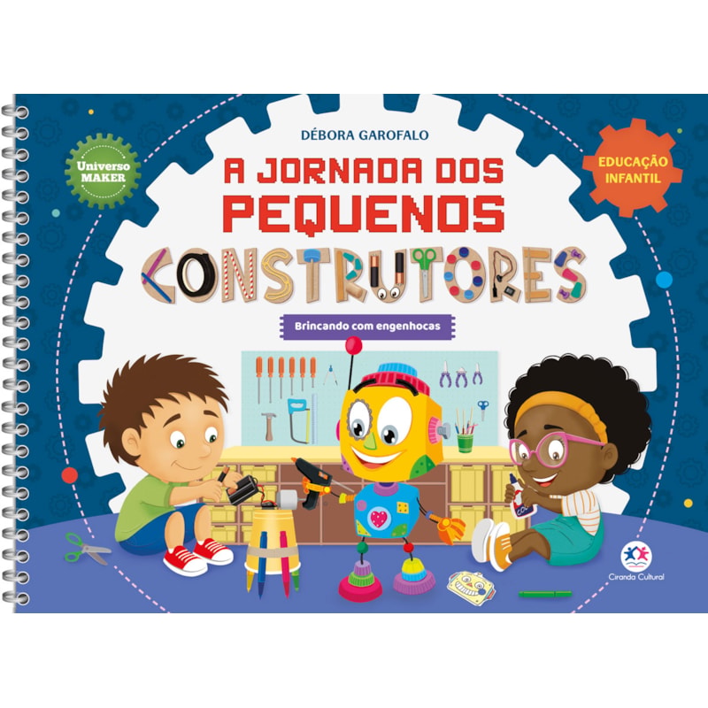 A JORNADA DOS PEQUENOS CONSTRUTORES - KIT COM LIVRO + JOGO DESPLUGADO