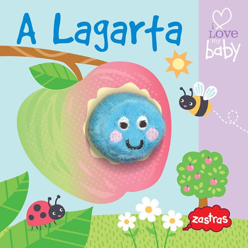 A LAGARTA : FANTOCHE DE DEDO