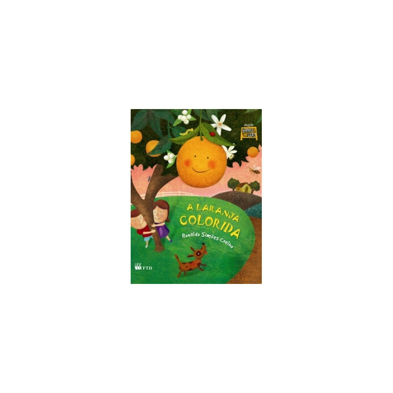A laranja colorida