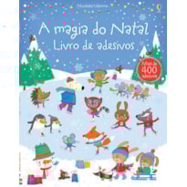A MAGIA DO NATAL : LIVRO DE ADESIVOS