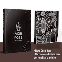 A METAMORFOSE DE FRANZ KAFKA - LIVRO CAPA DURA - EDIÇÃO ESPECIAL COM CARTELA DE ADESIVOS