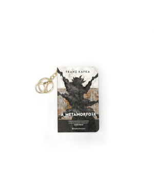 A METAMORFOSE: LIVRO DE BOLSO COM CHAVEIRO