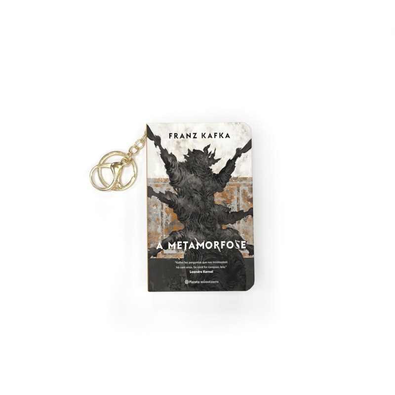 A METAMORFOSE: LIVRO DE BOLSO COM CHAVEIRO