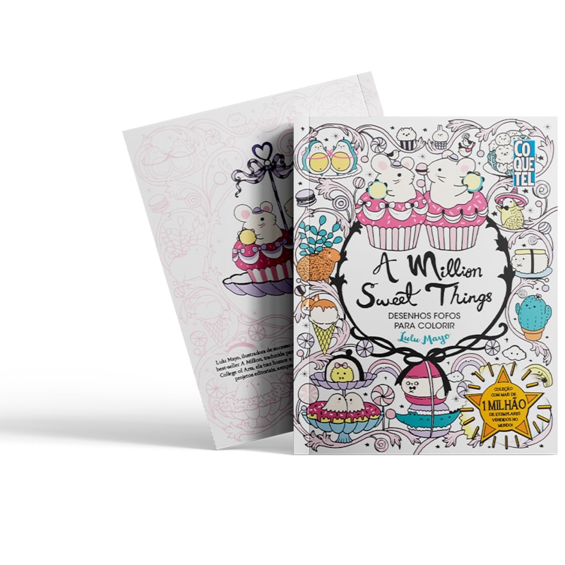 A MILLION SWEET THINGS: DESENHOS FOFOS PARA COLORIR