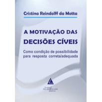 A MOTIVAÇÃO DAS DECISÕES CÍVEIS