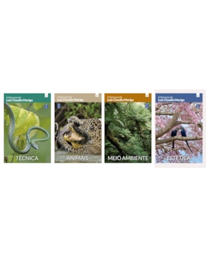 A NATUREZA DE LUIZ CLAUDIO MARIGO (COLEÇÃO - 4 LIVROS)