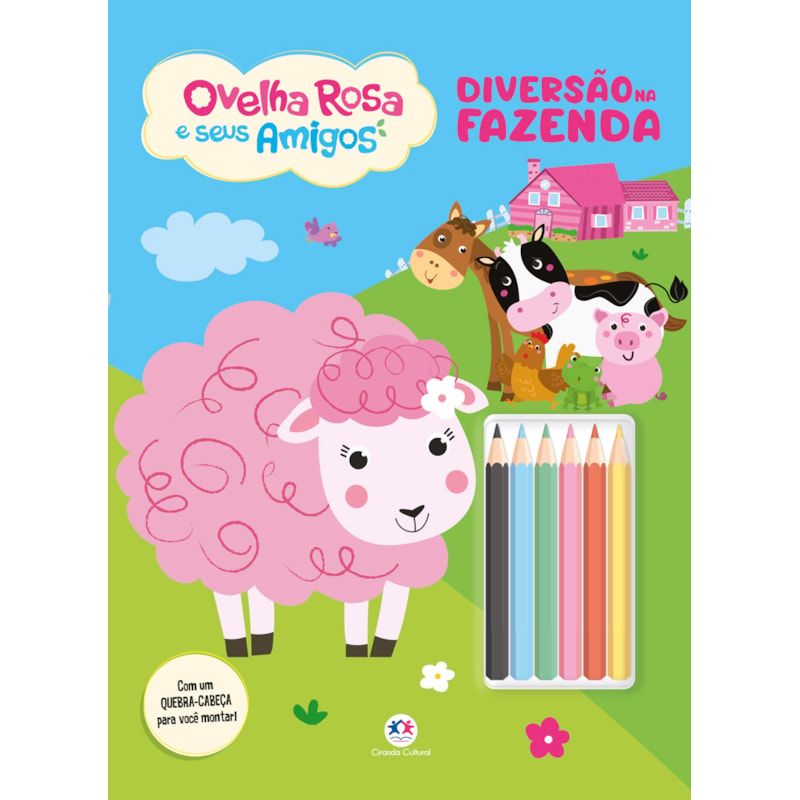 A Ovelha Rosa e seus Amigos - Cores da Fazenda