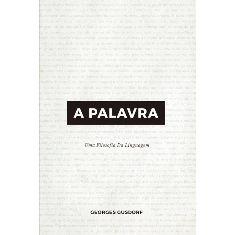 A PALAVRA