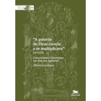 "A PALAVRA DE DEUS CRESCIA E SE MULTIPLICAVA (AT 12,24)": COMUNIDADES E MINISTÉRIOS NOS ATOS DOS APÓSTOLOS