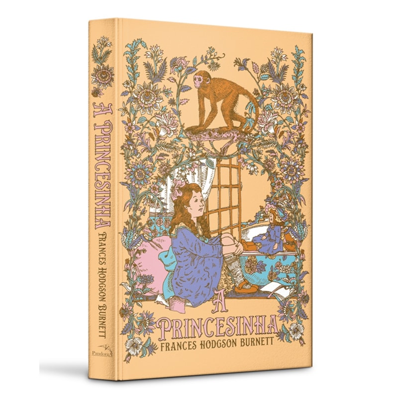 A PRINCESINHA - EDIÇÃO DE LUXO COM CARD COLECIONÁVEL - CAPA DURA ILUSTRADA - CLÁSSICO DA LITERATURA MUNDIAL