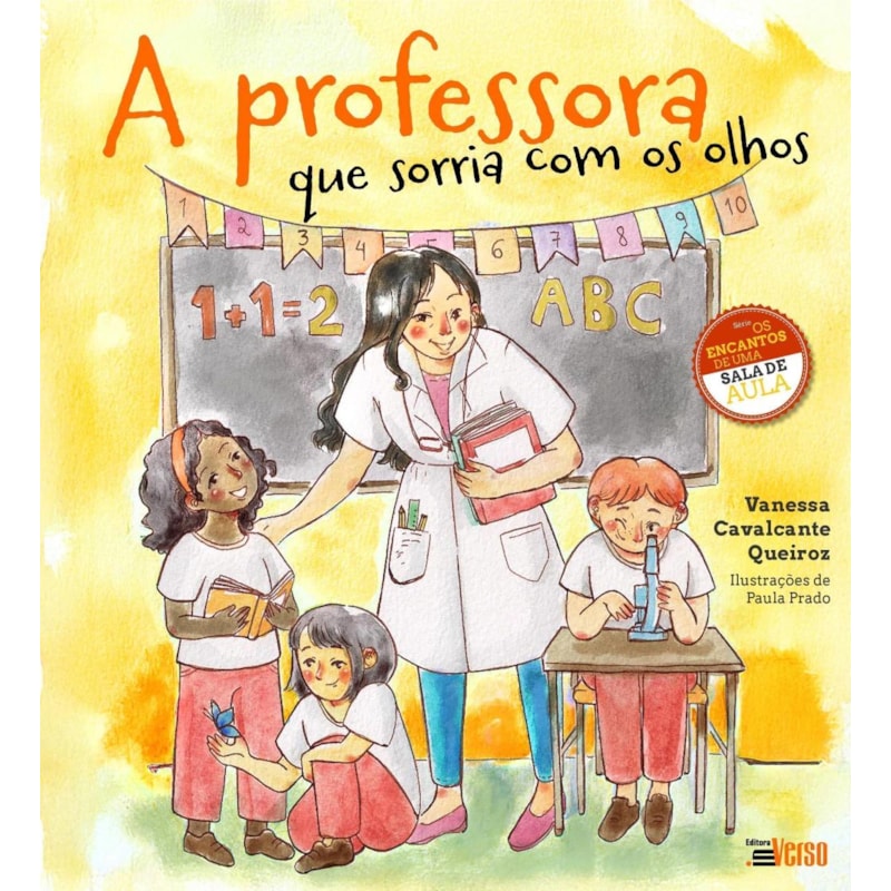 A PROFESSORA QUE SORRIA COM OS OLHOS
