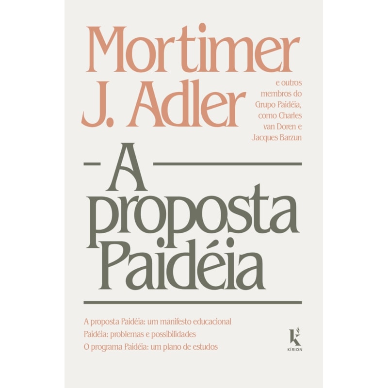 A PROPOSTA PAIDÉIA