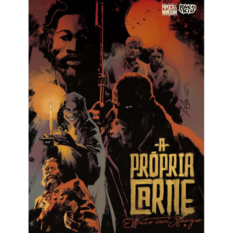 A PRÓPRIA CARNE - ESCRITO COM SANGUE (GRAPHIC NOVEL - VOLUME ÚNICO)