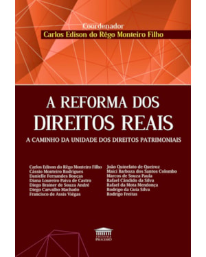 A REFORMA DO DIREITOS REAIS
