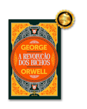 A REVOLUÇÃO DO BICHOS - GEORGE ORWELL | LUXO CAPA DURA