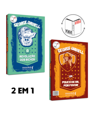 A revolução dos bichos e Um pouco de ar, por favor: livro 2 em 1