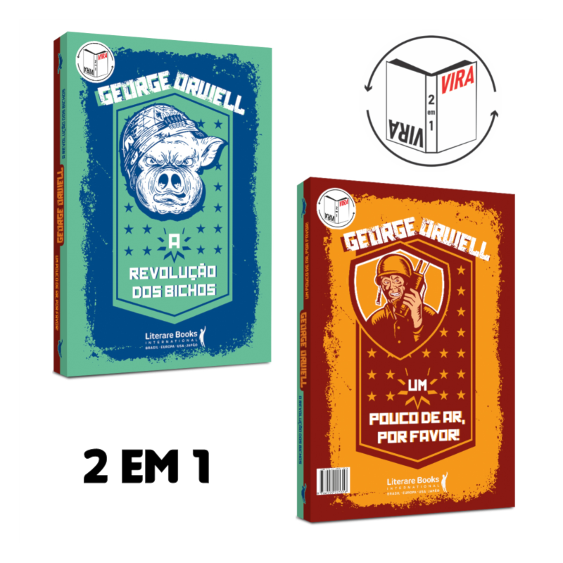 A revolução dos bichos e Um pouco de ar, por favor: livro 2 em 1