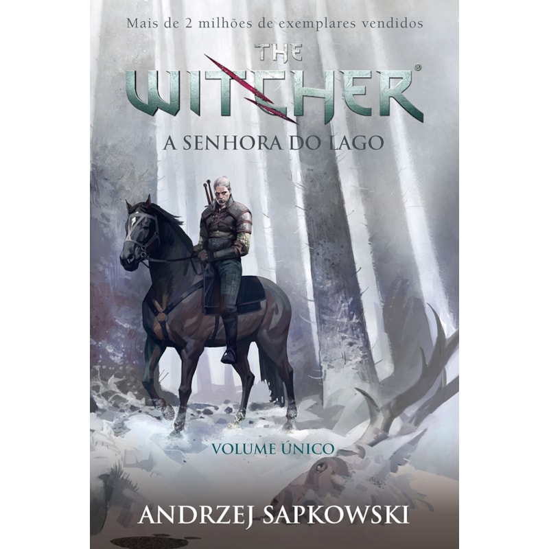 A SENHORA DO LAGO - THE WITCHER - A SAGA DO BRUXO GERALT DE RÍVIA (CAPA GAME)