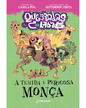 A TEMIDA E PERIGOSA MONÇA (CAPA BROCHURA)