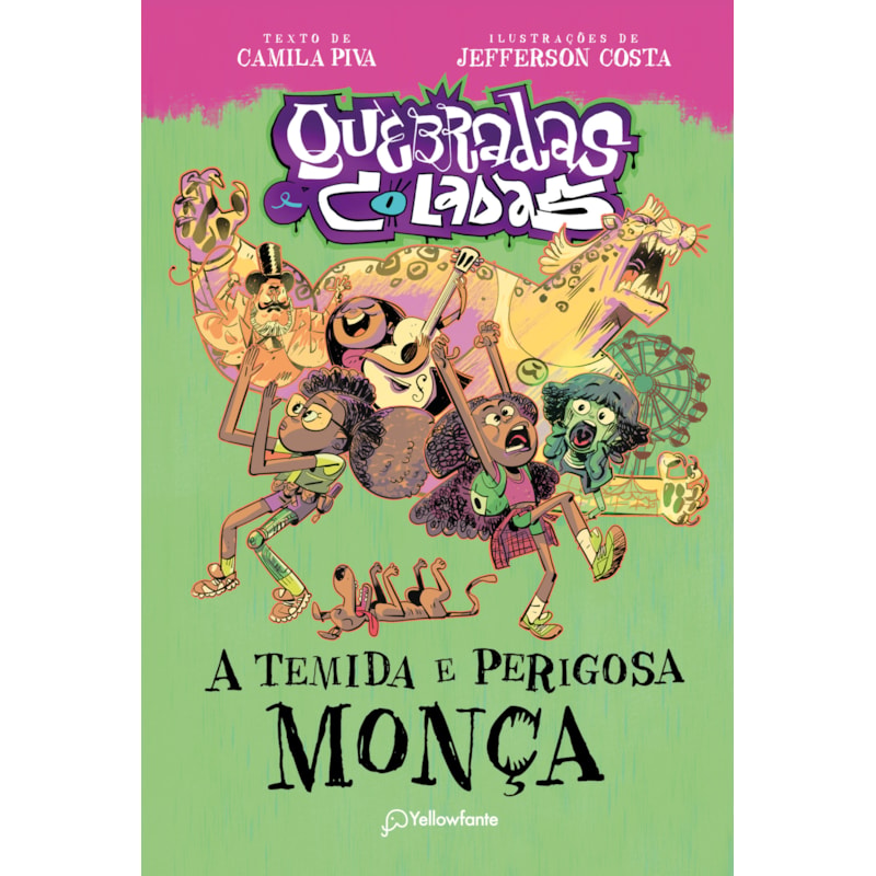 A TEMIDA E PERIGOSA MONÇA (CAPA BROCHURA)