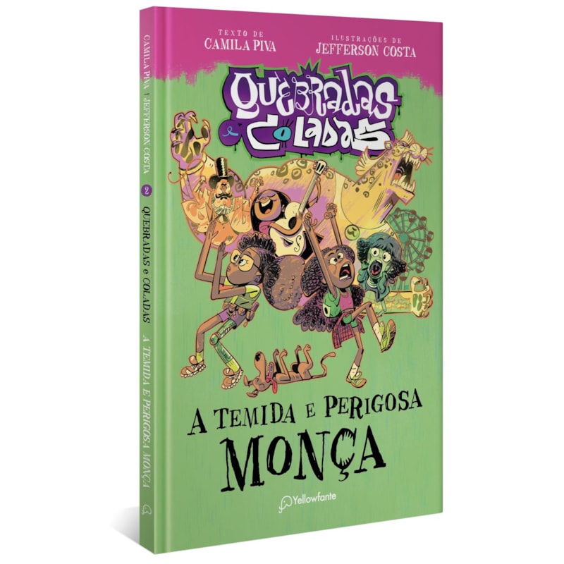 A TEMIDA E PERIGOSA MONÇA (CAPA DURA)