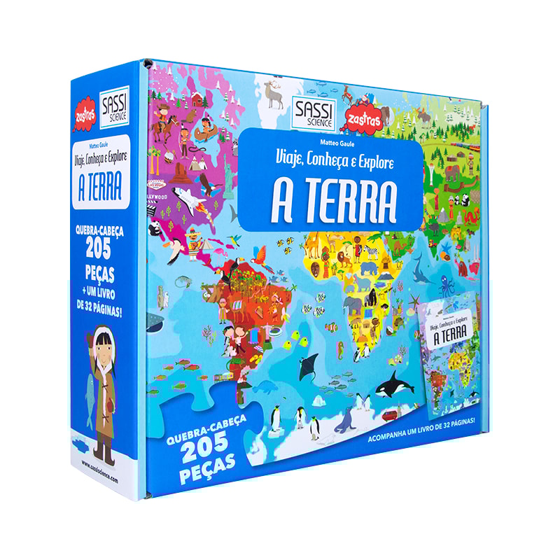 A TERRA: VIAJE, CONHEÇA E EXPLORE