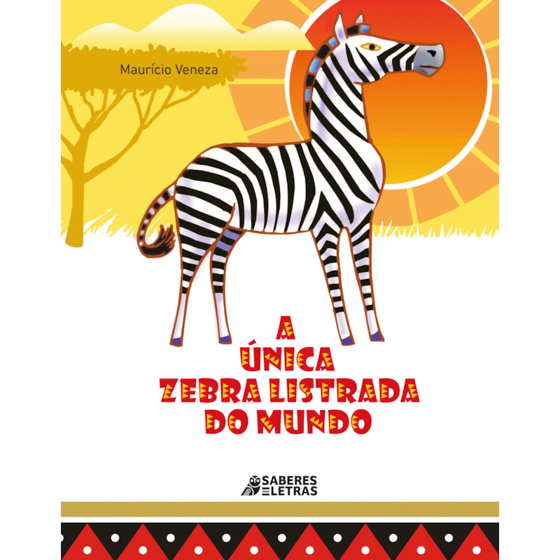 A ÚNICA ZEBRA LISTRADA DO MUNDO