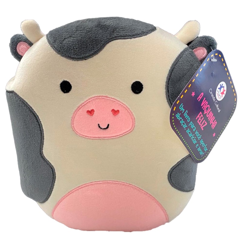 A VAQUINHA FELIZ - LIVRO DE PELÚCIA